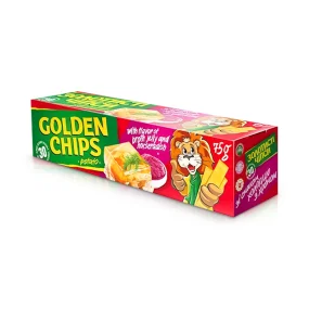  Kartoffelchips mit Sülze und Meerettichgeschmack, Golden, 75g    