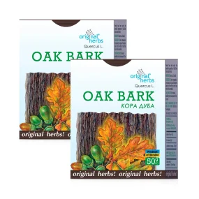 Фиточай - Кора дуба, Original Herbs, 50 г х 2 шт.