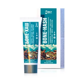 Körperbalsam-Gel - Bone-Hash, kühlend, 75 ml Körperbalsam-Gel - Bone-Hash, kühlend, 75 ml