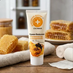 Creme-Balsam - Bienengift und Chondroitin, Domaschnij Doktor, 75 ml