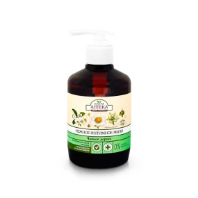 Flussigseife für Intimpflege -Grüne Apotheke, mit Teebaumöl, 370 ml Flussigseife für Intimpflege -Grüne Apotheke, mit Teebaumöl, 370 ml