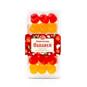 Мармелад желейный со вкусом вишни, Leis, 180 г