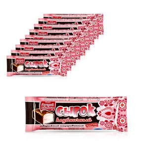  Quarkriegel in Glasur, mit Erdbeeregeschmack, Lutchiy Vibor, 10 х 38 g