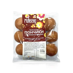 Сырные пончики с начинкой соленая  карамель, жареные, Морозко, 210 г