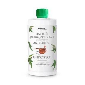 Настой для бань, саун и ванн - Антистресс, AROMA'Saules, 400 мл Настой для бань, саун и ванн - Антистресс, AROMA'Saules, 400 мл