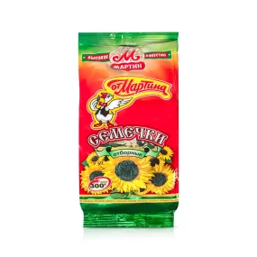 Geröstete Sonnenblumenkerne mit Schale - Ot Martina, otbornye, 300 g Geröstete Sonnenblumenkerne mit Schale - Ot Martina, otbornye, 300 g