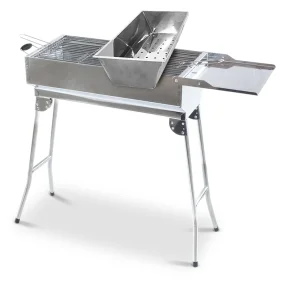 Мангал - Президент, нержавеющая сталь 0,8 мм, Ш 61х Г 30 х В 76,5 см