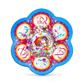 Osterständer für 6 Eier und 1 Kuchen - Komposition, Kunststoff, Ø 23 cm