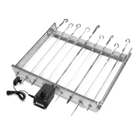 Grillaufsatz für 9 Spieße, mit Drehvorrichtung - Sesam, mit Motor, ohne Spieße