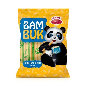 Трубочки - Bam-Buk, мультизлаковые, со вкусом сгущенного молока, АВК, 200 г  Трубочки - Bam-Buk, мультизлаковые, со вкусом сгущенного молока, АВК, 200 г