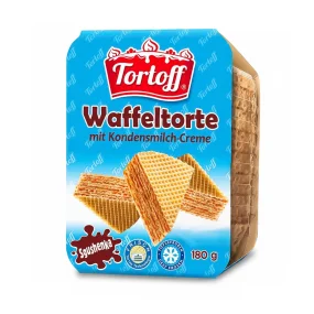 Waffeltorte mit Kondensmilch-Creme, Tortoff, 180 g