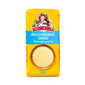 Weichweizengrieß, Hosyaushka, 900 g Weichweizengrieß, Hosyaushka, 900 g