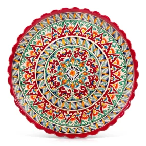 Lagan - KaraKalam KR11, Rischtan Keramik, Ø 37 cm