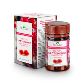 Касторовое масло, 100 капсул Касторовое масло, 100 капсул