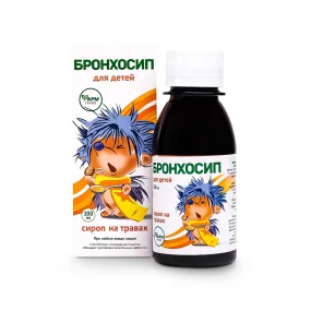 Kindersirup - Bronchosip, auf Kräutern, 100 ml
