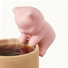 Охладитель чая и еды - Котик - ветродуй, пластик