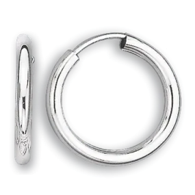 Ohrringe, Silber 925° , Creole, Ø 21 mm