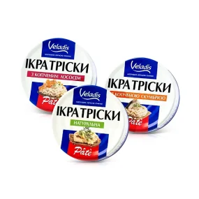 Pate aus Dorschrogen, Veladis, 3 х 100 g