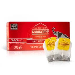 Чай чёрный - Red Edition, среднелистовой, 25 пакетиков 