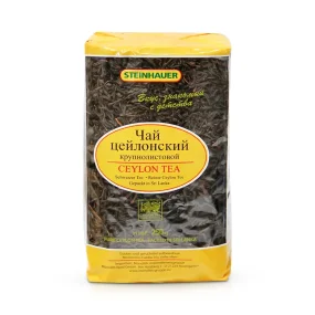 Чай чёрный, цейлонский, крупнолистовой, Steinhauer, 250 г Чай чёрный, цейлонский, крупнолистовой, Steinhauer, 250 г