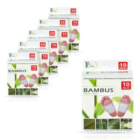 Шлаковыводящий пластырь с бамбуком - Bambus VITAL - Pad, 10 штук, 6 уп. Шлаковыводящий пластырь с бамбуком - Bambus VITAL - Pad, 10 штук, 6 уп.