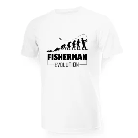T-Shirt für Männer - Design Fisherman, Baumwolle T-Shirt für Männer - Design Fisherman, Baumwolle
