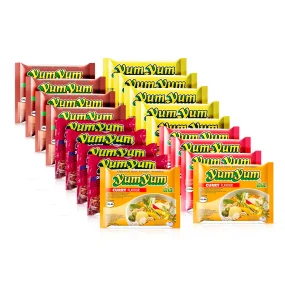  Instant Nudel YumYum, 18 x 60 g