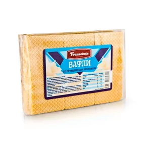 Waffeln mit Kondensmilch, Franzeluta, 300 g Waffeln mit Kondensmilch, Franzeluta, 300 g