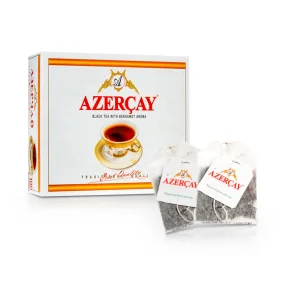  Чай чёрный с бергамотом, Азерчай, 100 х 2 г