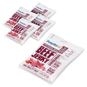 Getrocknetes Rindfleisch - Jerky original, 5 х 45 g Getrocknetes Rindfleisch - Jerky original, 5 х 45 g