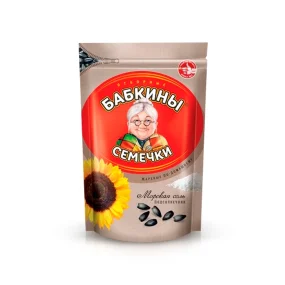 Geröstete Sonnenblumenkerne - Babkiny, mit Meersalz, 300 g Geröstete Sonnenblumenkerne - Babkiny, mit Meersalz, 300 g