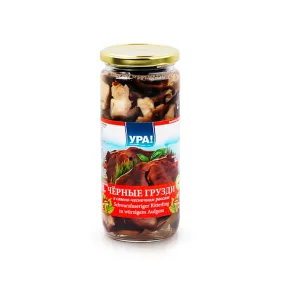 Schwarzfaseriger Ritterling in würzigem Aufguss, Ura, 480 g Schwarzfaseriger Ritterling in würzigem Aufguss, Ura, 480 g