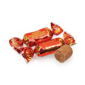 Erdnusskonfekt - Batontschik Slavjanskij Prostor, mit Waffeln und Erdnüssen, 300 g