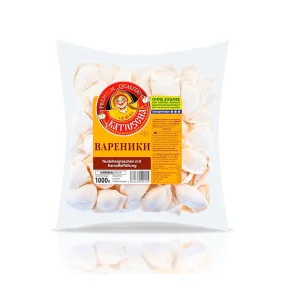 Вареники с картошкой, замороженные, 1 кг