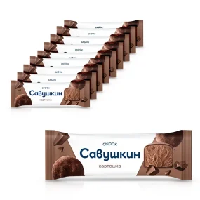 Сырок творожный - Картошка, Савушкин, 10 х 40 г