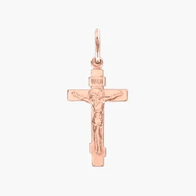 Kreuz, Rotgold 585°, 25 mm