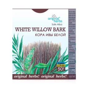 Kräutertee - Weiße Weidenrinde, Original Herbs, 50 g