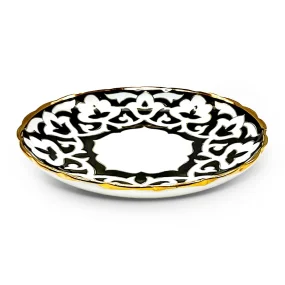 Lagan tief - Pahta Gul, mit Gold, Porzellan, Ø 26,7  cm