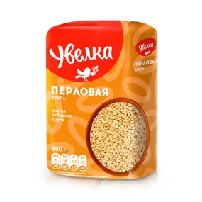 Крупа перловая, отборная, Увелка, 800 г Крупа перловая, отборная, Увелка, 800 г