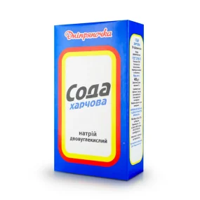 Сода пищевая - Днепряночка, 400 г Сода пищевая - Днепряночка, 400 г