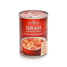 Bohnensuppe mit Wurst, 400 g Bohnensuppe mit Wurst, 400 g