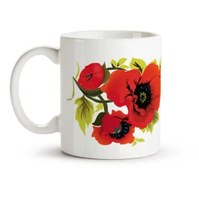 Tasse - Mohn, Keramik, 330 ml