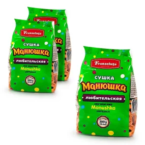 Kringelgebäck - Manjuschka Ljubitelskaja, Franzeluta, 3 x 300g