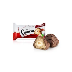 Konfekt - Royal Charm, mit Cremefüllung und ganzen Haselnüssen, AWK, 300 g