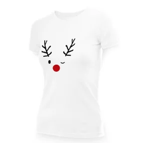 T-Shirt für Frauen - Design Babyhirsch, Baumwolle T-Shirt für Frauen - Design Babyhirsch, Baumwolle