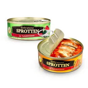 Gebratene Sprotten-Set in Tomatensoße, 2 x 240 g