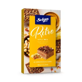 Торт вафельный - Retro с арахисом, 350 г Торт вафельный - Retro с арахисом, 350 г