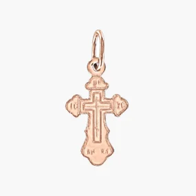 Kreuz, Rotgold 585°, 22 mm