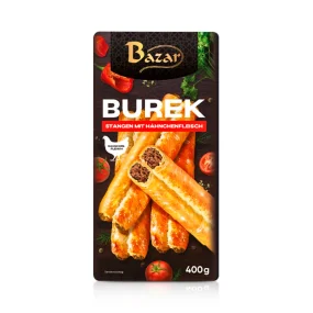 Бурек, с начинкой мяса курицы, Bazar, 400 г
