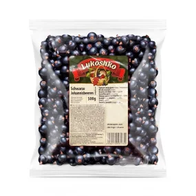 Schwarze Johannisbeeren, Lukoshko, 500 g Schwarze Johannisbeeren, Lukoshko, 500 g